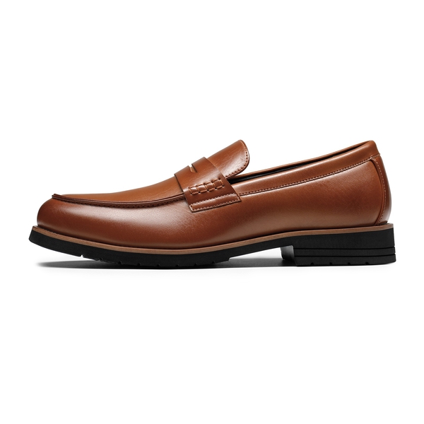 Pu leather loafers sales